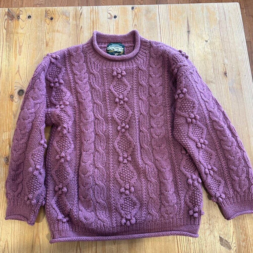 Beaver Canoe Women's Virgin Wool Sweater size S